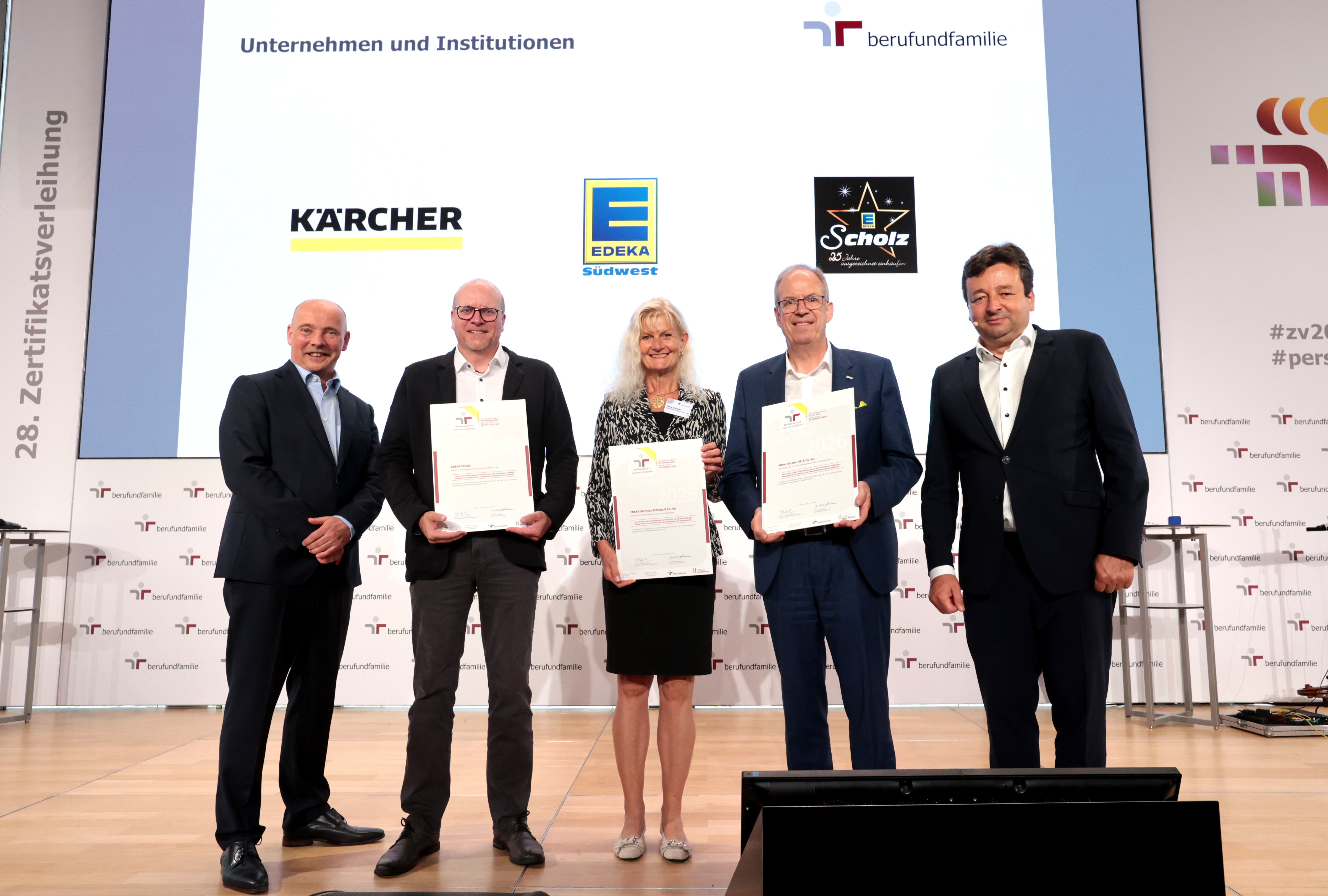 Alfred Kärcher SE & Co. KG – Alfred Kärcher SE & Co. KG mit Tochtergesellschaft Kärcher Futuretech GmbH, EDEKA Südwest Stiftung & Co. KG – Gesamte EDEKA Südwest Stiftung & Co. KG (ohne Backbetriebe), EDEKA – Scholz LEH KG